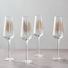 Jazz Champagne Glasses Set Of 4