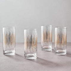 Jazz Highball Glasses Set Of 4
