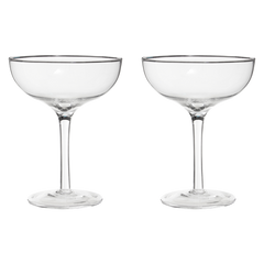 Mila Set Of 2 Cocktail Glasses 300Ml