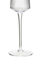 Eldon Set of Four Ribbed Champagne Glasses MOB