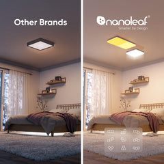 Nanoleaf Skylight Starter Kit (6-Pack) | Smart Ceiling Lights for Man Caves, Basements & Games Rooms