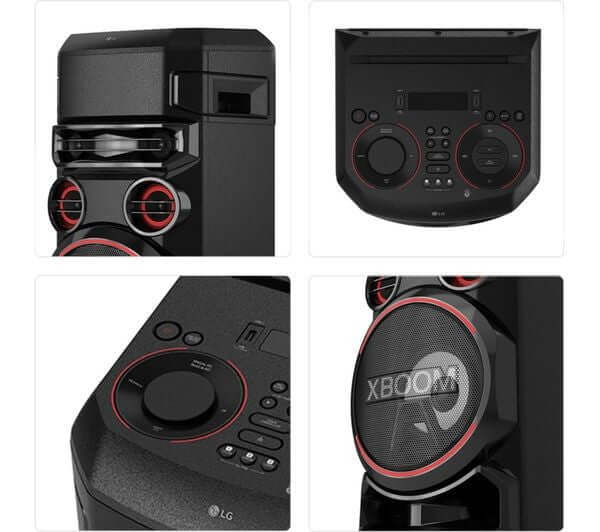 LG XBOOM RNC7 Bluetooth Megasound Party Speaker for Man Caves and Games Rooms