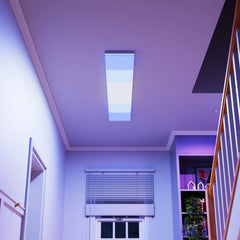 Nanoleaf Skylight Starter Kit (6-Pack) | Smart Ceiling Lights for Man Caves, Basements & Games Rooms