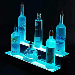 LED 2 Tier Liquor Shelf