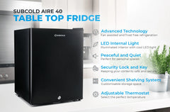 Subcold Aire40 LED Mini Fridge