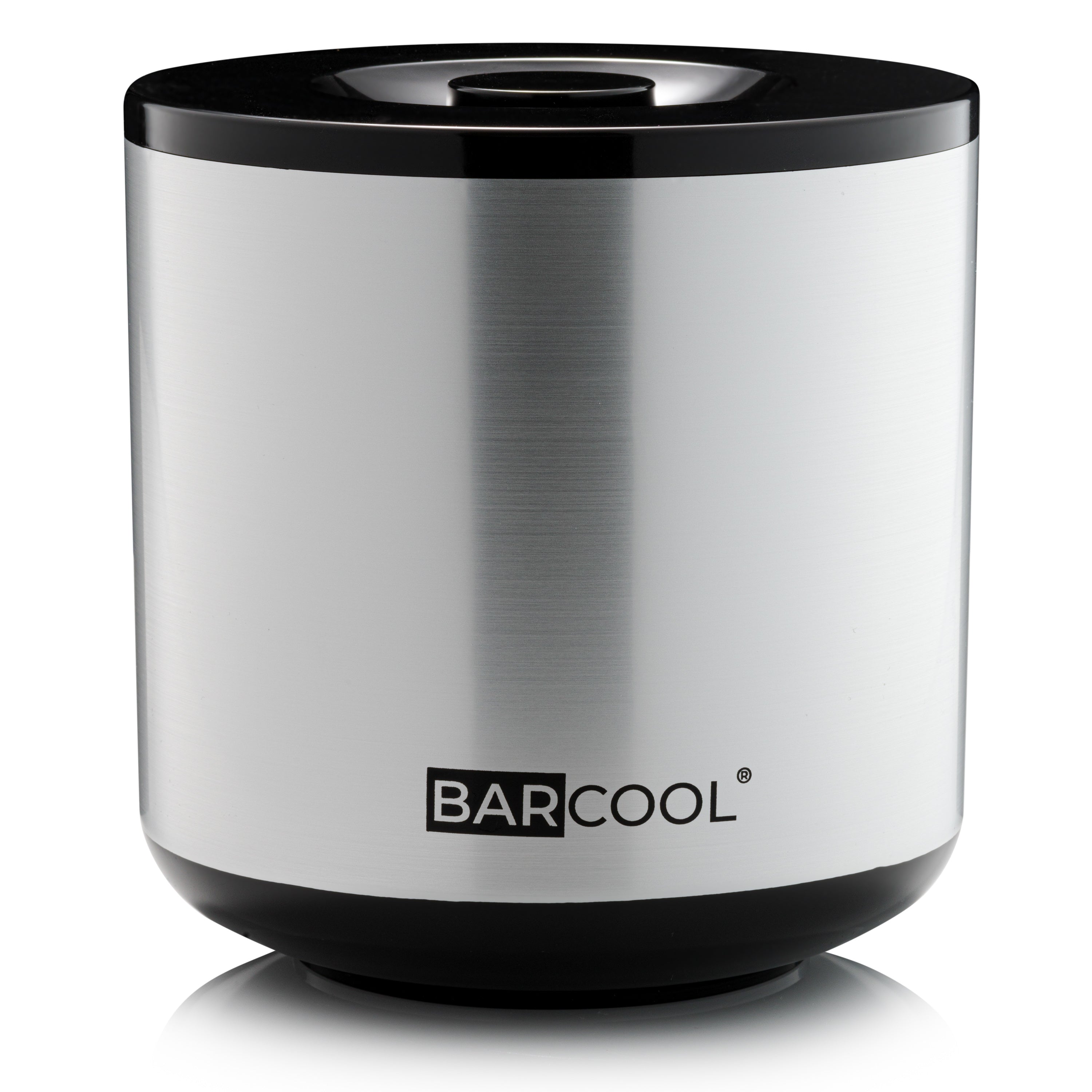 Barcool 4L Ice Bucket Round - Silver
