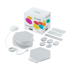 Nanoleaf Shapes Hexagons Starter Kit (9 Panels) | Touch-Reactive RGB Wall Lights for Man Caves & Games Rooms