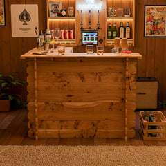 Wooden Interlock Corner Bar