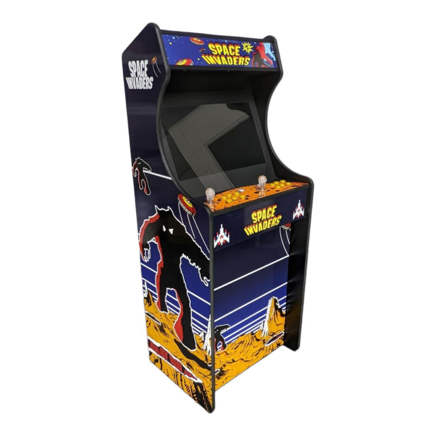 Space Invaders Retro Full Size Arcade Machine for Man Cave and Games Room