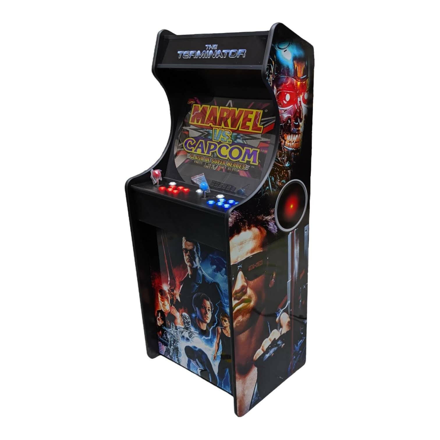 Terminator Retro Full Size Arcade Machine for Man Cave and Games Room