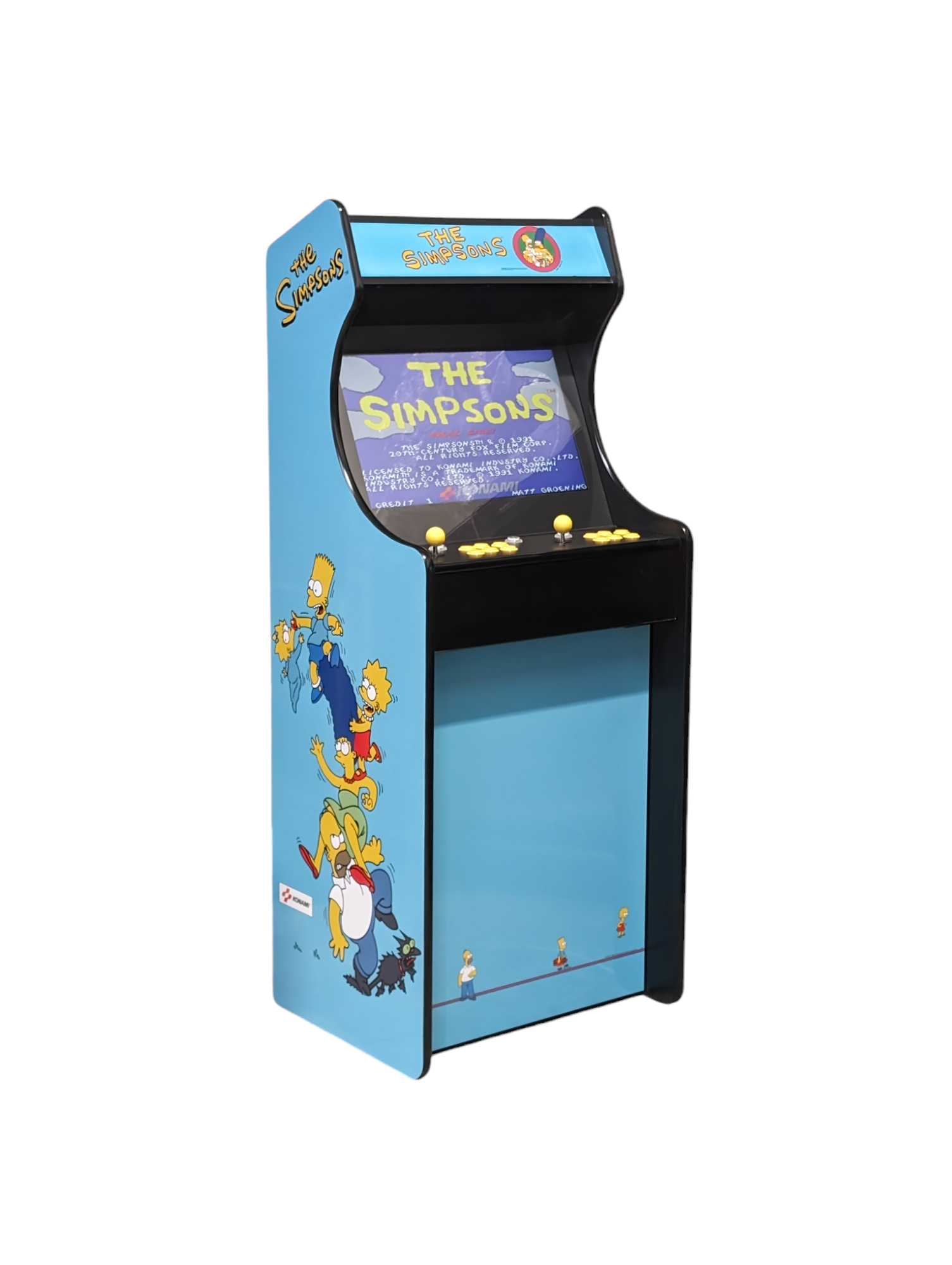 Simpsons Retro Full Size Arcade Machine for Man Cave and Games Room