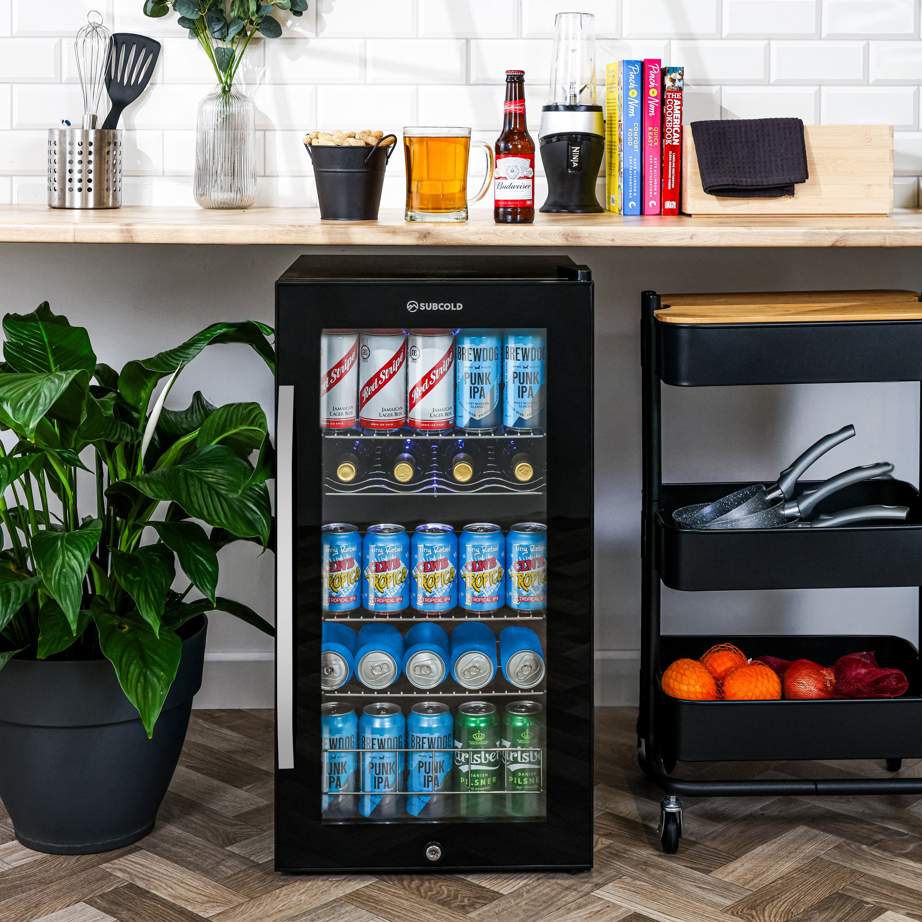 Subcold Ace 90 LED Touch Control Beer Fridge - Black – Man Cave Geek