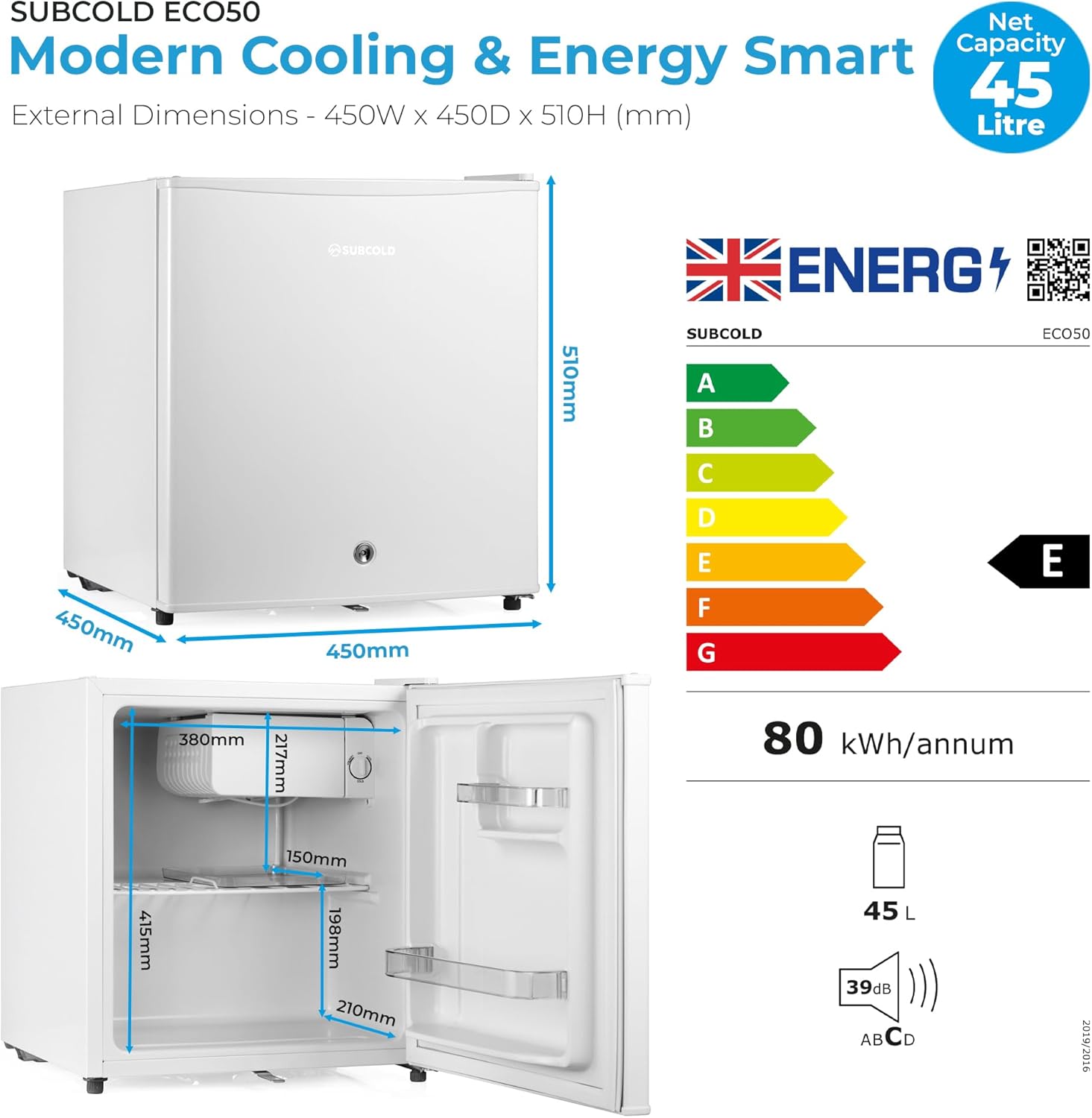 Subcold Eco50 Mini Fridge – Man Cave Geek