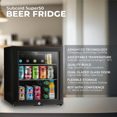 Subcold Super 50 LED Beer Fridge