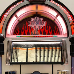 Rock-Ola Harley-Davidson Flames Jukebox