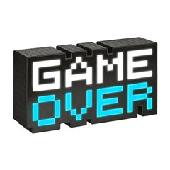 8-Bit Pixel Game Over Light