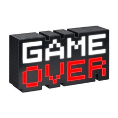 8-Bit Pixel Game Over Light