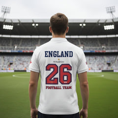 England World Cup 26 Premium Pique Polo Shirt
