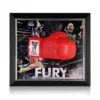 Tyson Fury Signed Red Boxing Glove