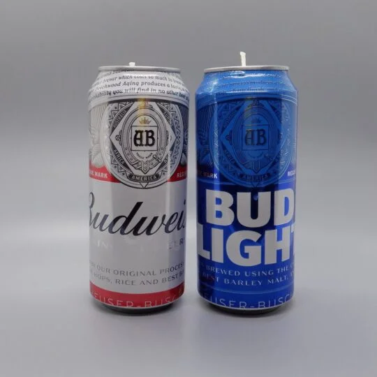 beer can candle